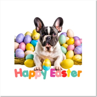 Here Comes the Easter Frenchie! Posters and Art